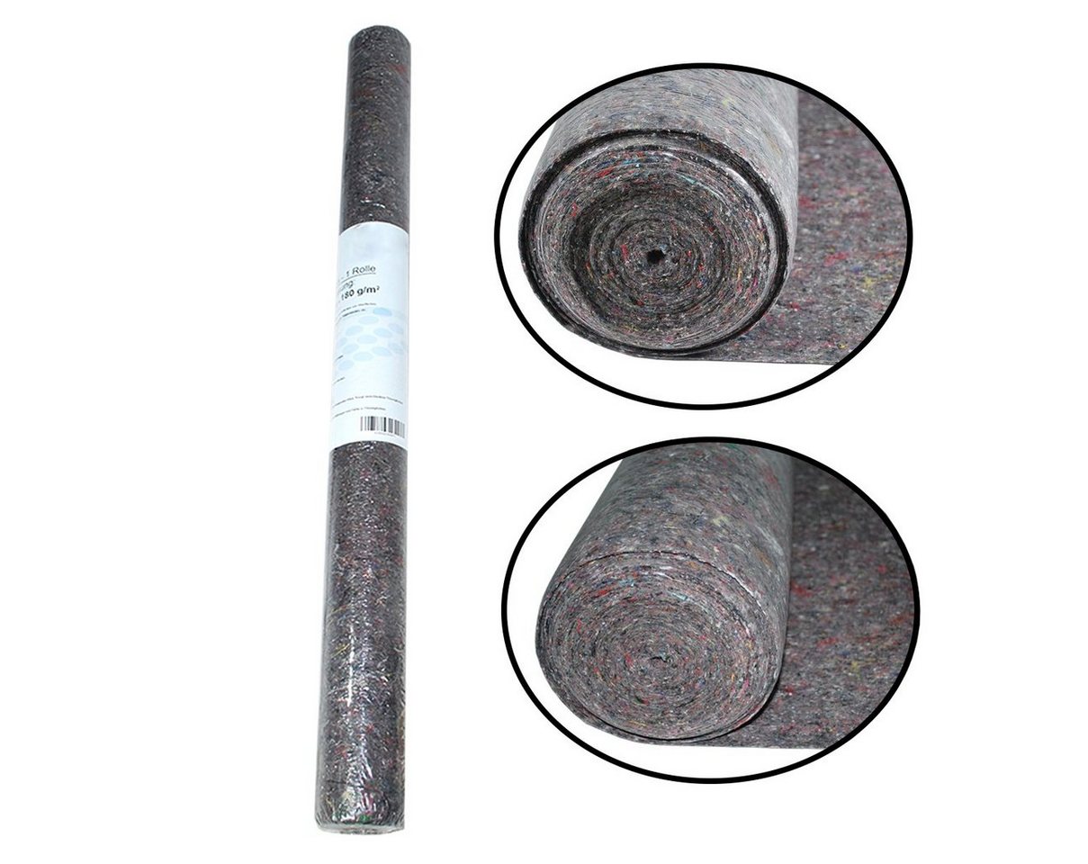 HELO24 Malervlies Abdeckvlies Schutzvlies Vlies Anti-Rutsch Beschichtung 180g/m² 1x10m, (1-St) Bild 3