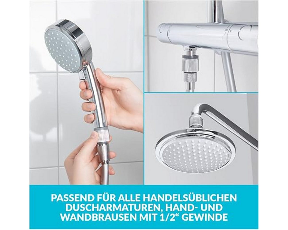 puregreen Strahlregler Dusch-Wassersparer – Regulierung des Wasserdurchflusses, 1/2" Gewinde, (1-tlg) Bild 4