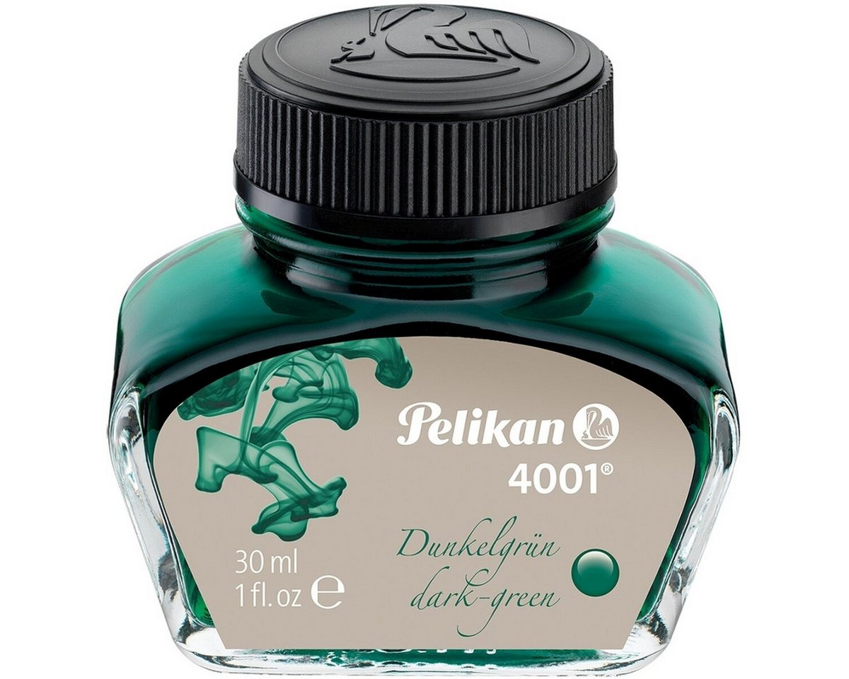 Pelikan Füllhalter Tinte für Füllhalter 4001 30ml dunkelgrün