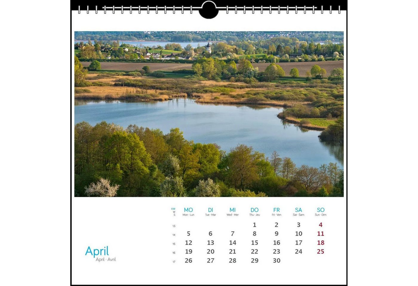 Stadler Wandkalender Bodensee 2027 Bild 2