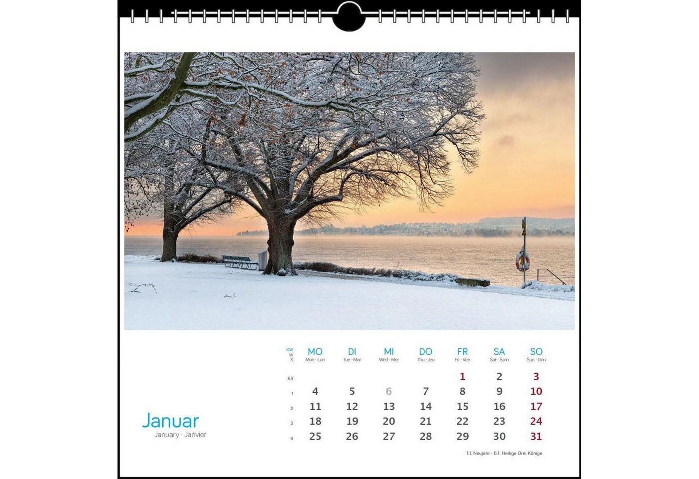 Stadler Wandkalender Bodensee 2027 Bild 3