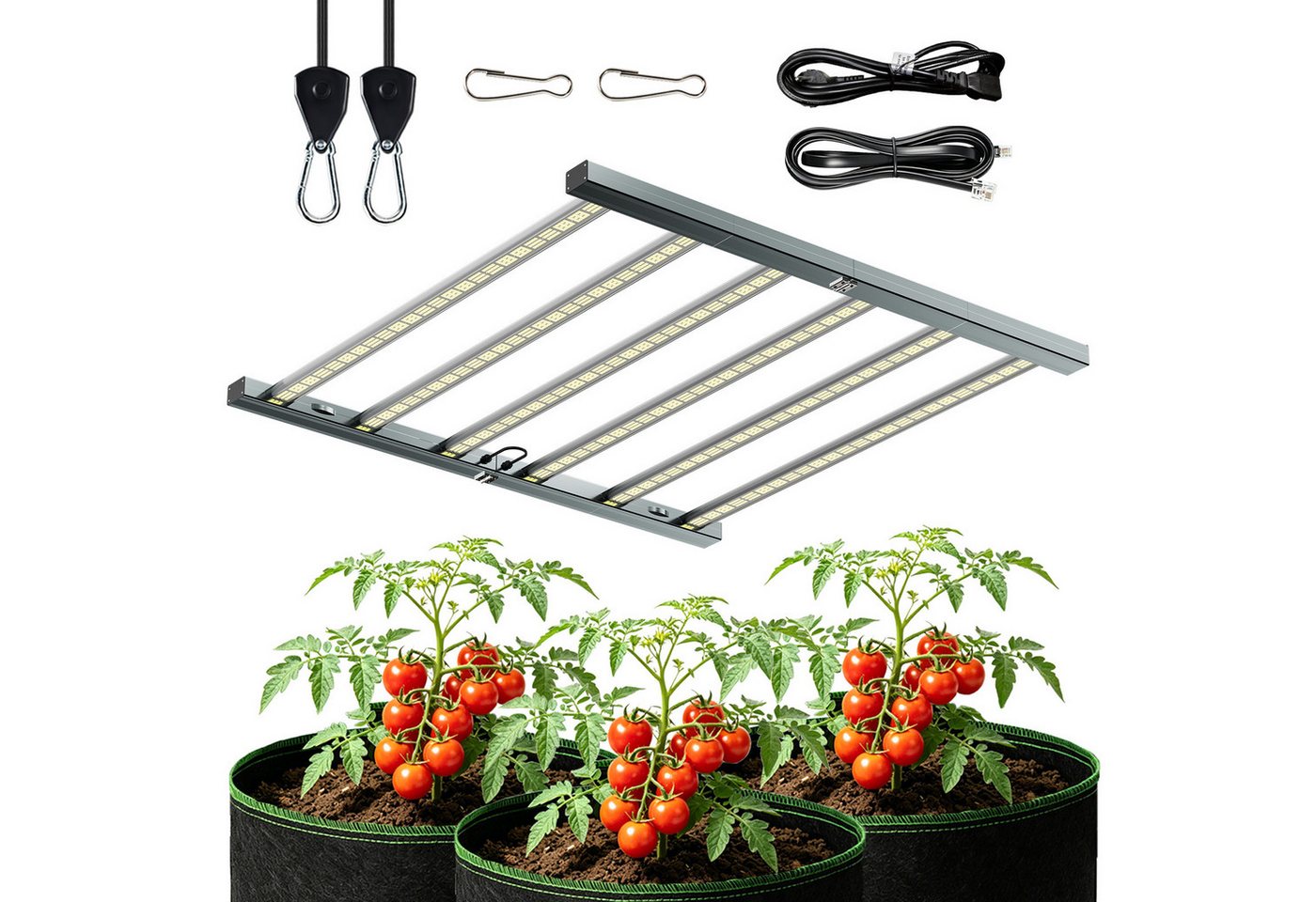 CannoBox Pflanzenlampe GrowLampe Lampe LED Light Vollspektrum 720W, 720W Bild 2