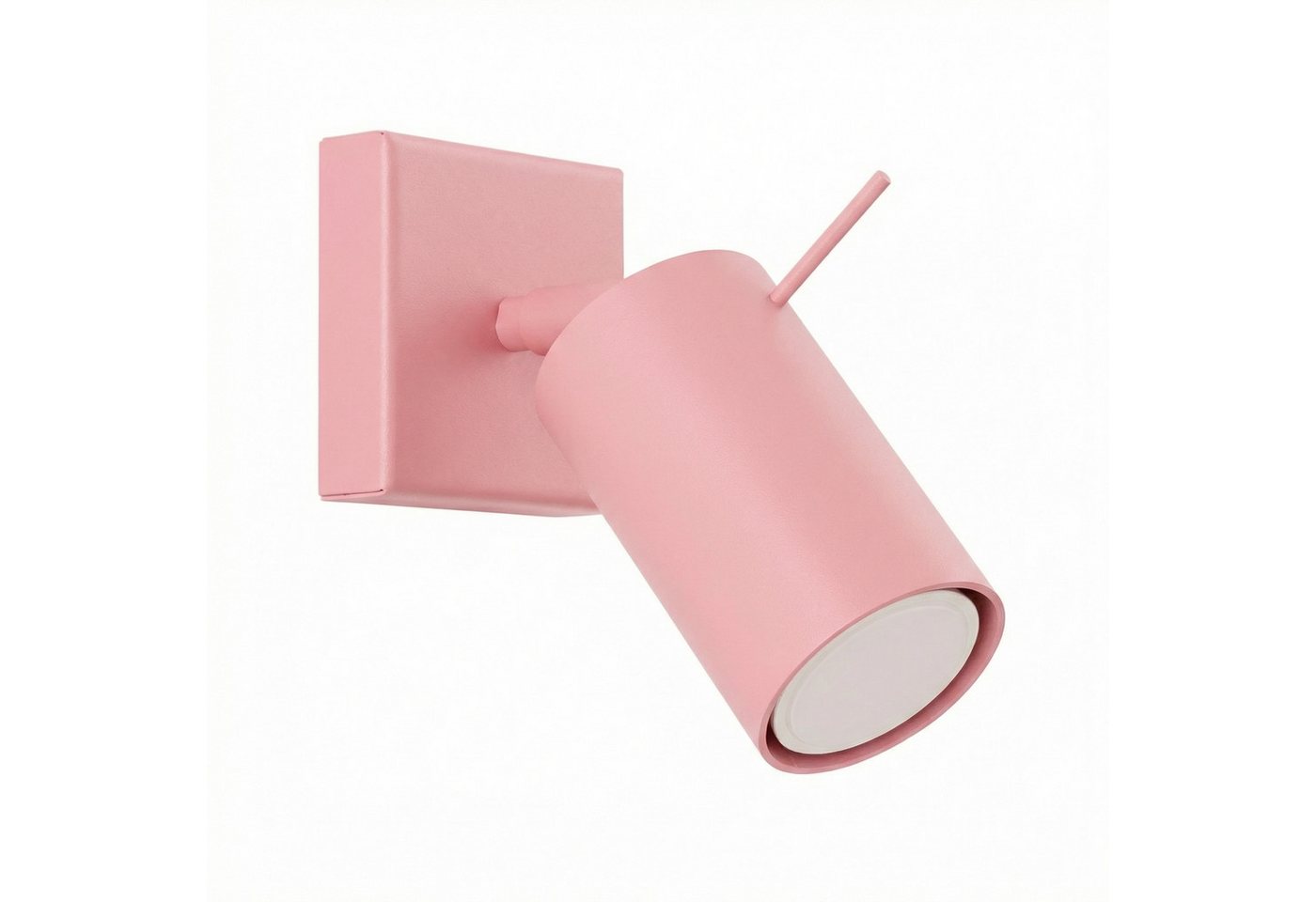 SOLLUX lighting Wandleuchte Wandleuchte RING rosa, Nicht enthalten Bild 2