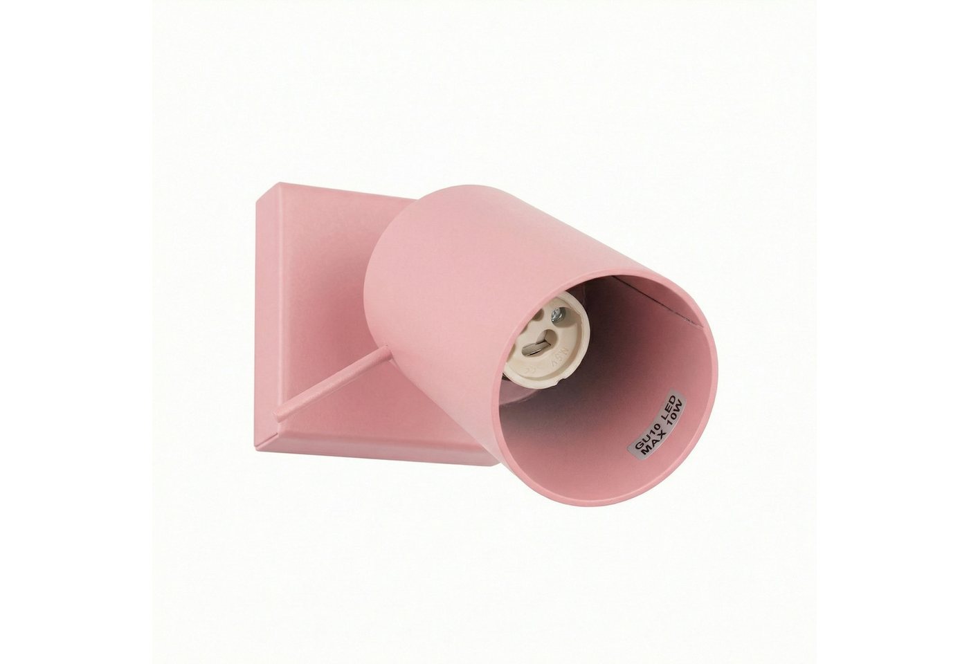 SOLLUX lighting Wandleuchte Wandleuchte RING rosa, Nicht enthalten Bild 3