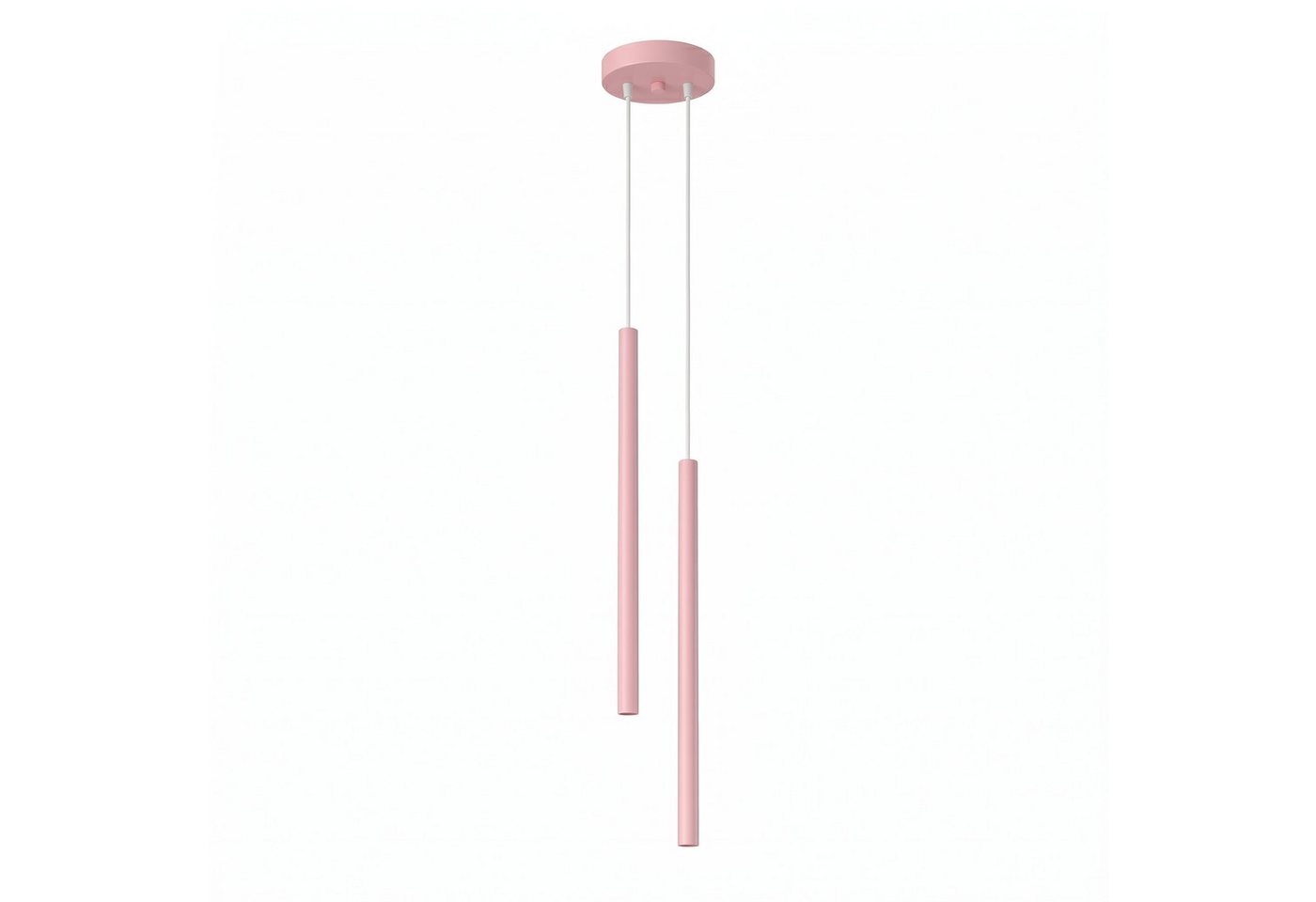 SOLLUX lighting Hängeleuchte Pendelleuchte PASTELO 2 rosa, Nicht enthalten Bild 3