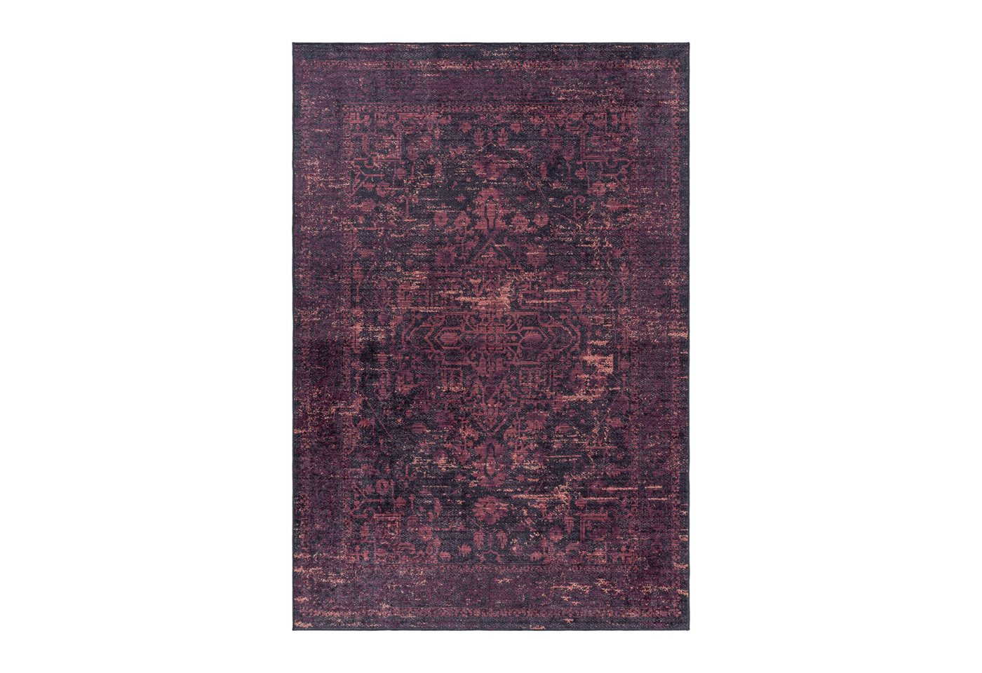 KADIMA DESIGN Teppich PIZOL Wohnzimmer Waschbar Schlafzimmer Wohnzimmerteppich Vintage, Läufer, Höhe: 5 mm, 80x150 cm, Esszimmer Webteppich Strapazierfähig Waschbar Bild 5