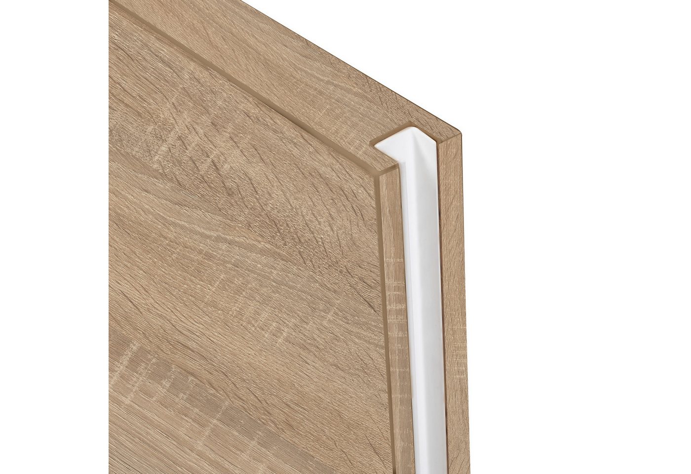 inova wohnen Zimmertür Holzschiebetür Türblatt Wildeiche, 88 x 203,5 cm melaminbeschichtet pflegeleicht Bild 2