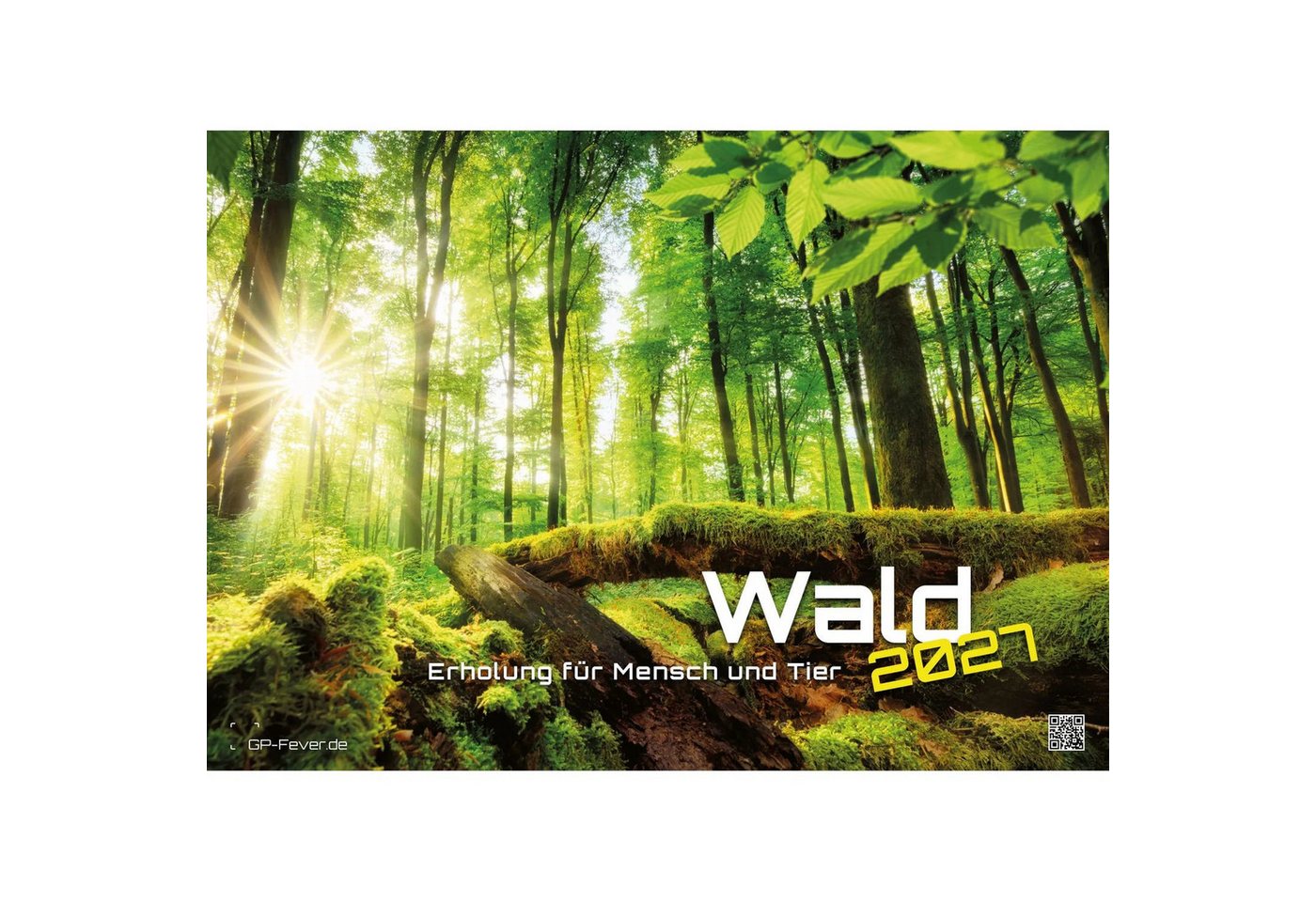 Wandkalender Wald - Erholung für Mensch und Tier - 2027 - Kalender DIN A3