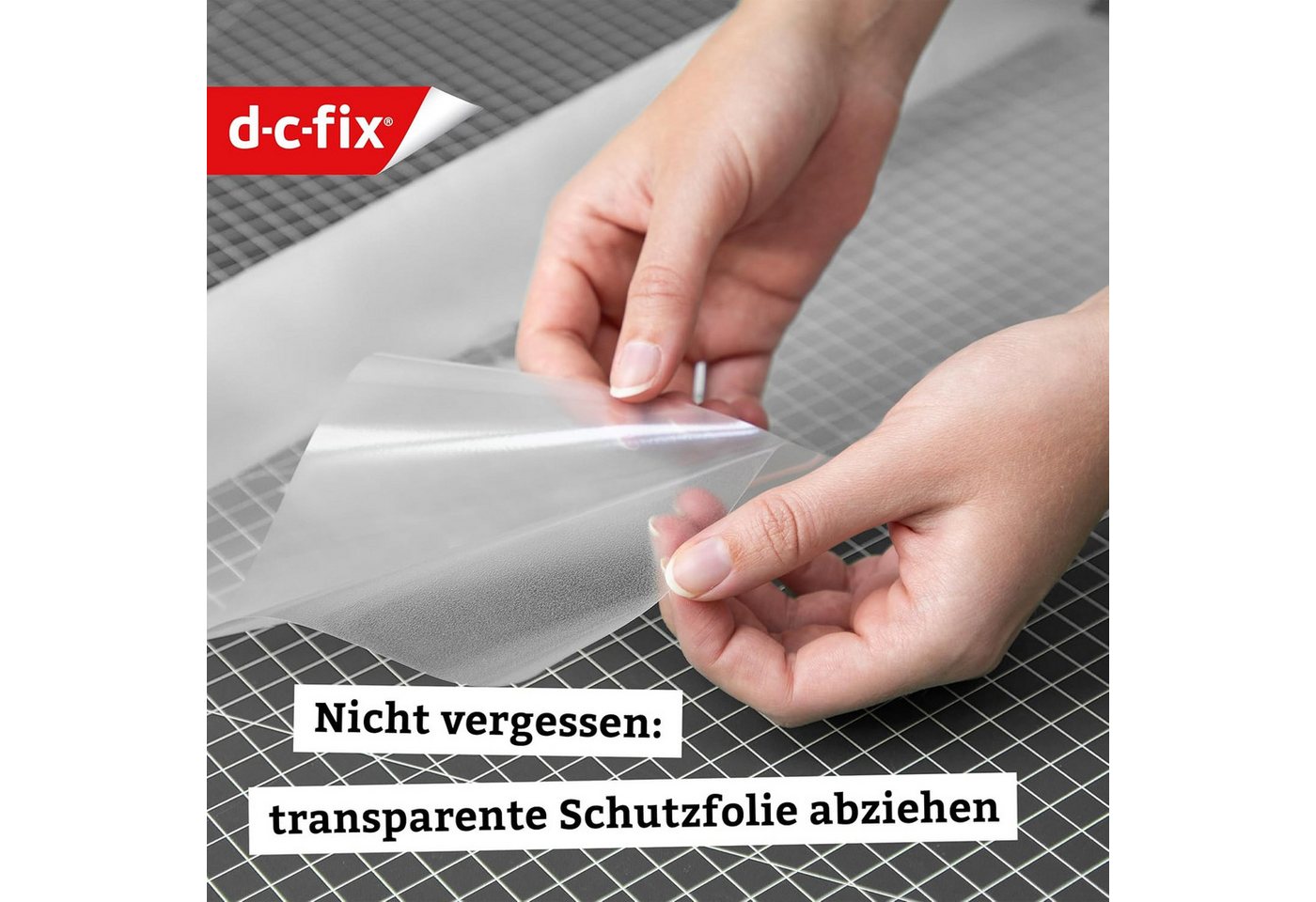 d-c-fix Fensterfolie Waves - selbsthaftende Sichtschutzfolie Deko Folie für Fenster innen, Statisch haftend - rückstandslos entfernbar und wiederverwendbar Bild 3