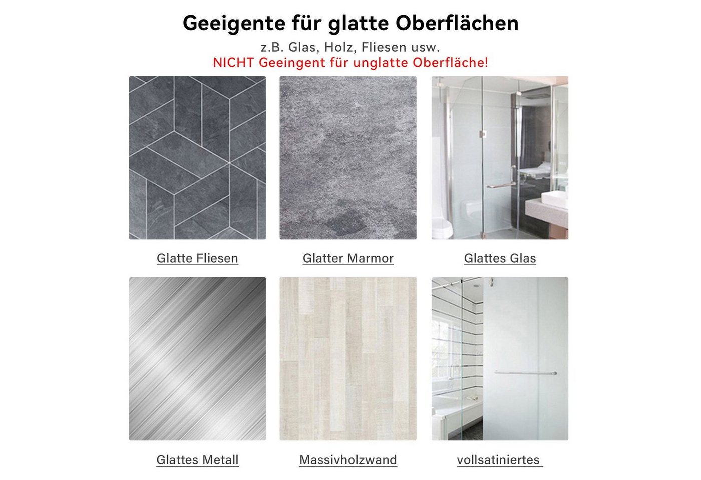 SONNI Handtuchhaken Handtuchstangen ohne bohren Edelstahl 60cm Schwarz/Silber, Handtuchhaken Wandmontage Bild 4