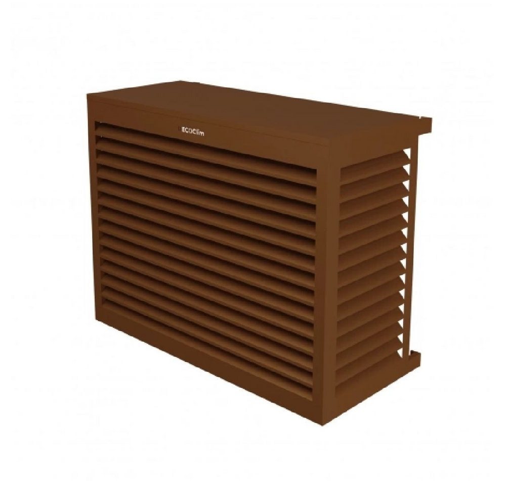 DECO Clim Wärmepumpen-Verkleidung Verkleidung ALU Lehmbraun, RAL 8003 Größe M Bild 2