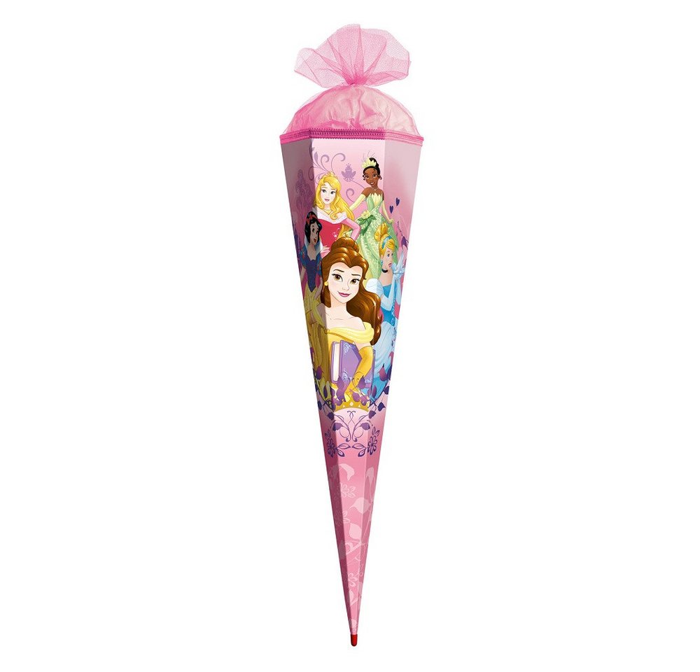 Roth Schultüte DISNEY PRINCESS Rosa, Zuckertüte 85cm (zum Schulanfang / Einschulung)