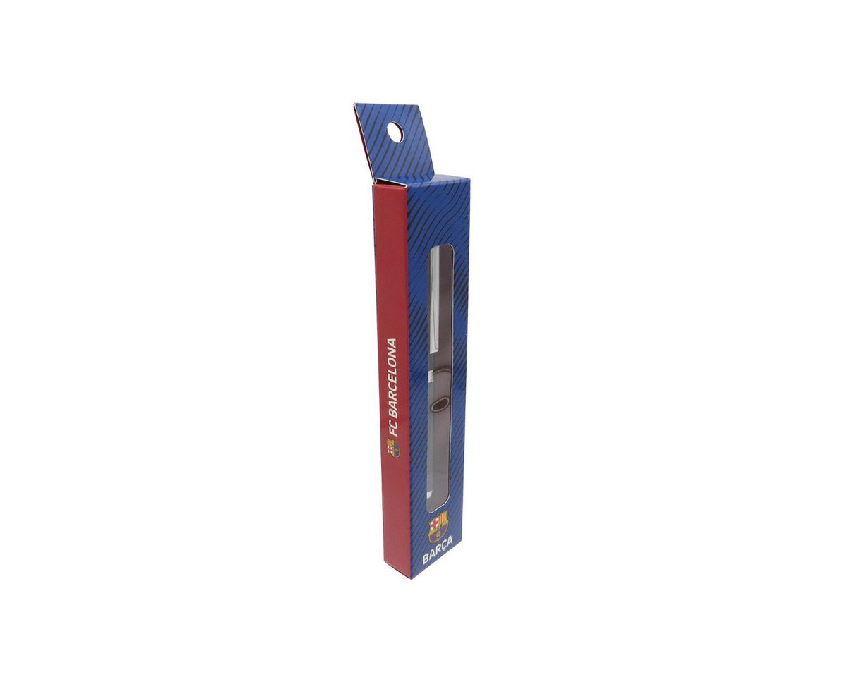 FC Barcelona Kugelschreiber Metallstift in Box 1 Stück Kugelschreiber Schwarz Geschenkstift 14 cm Bild 2