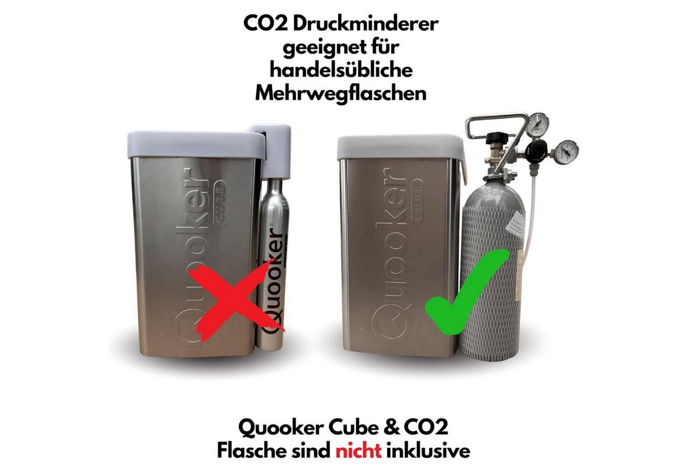 Neues Wasser Druckminderer Quooker CUBE Mehrweg Bild 2