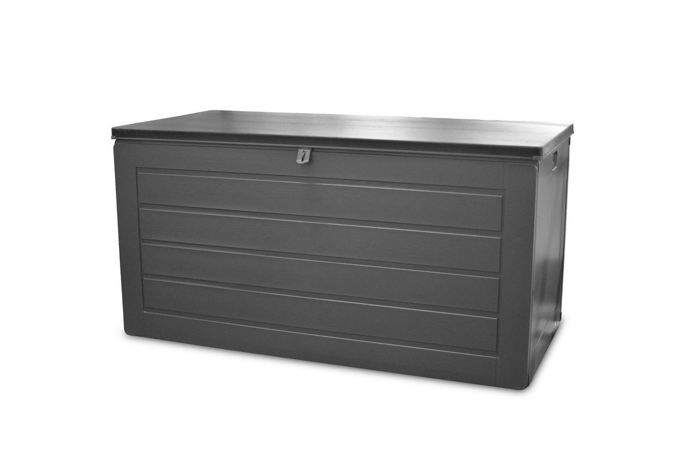 Hecht Auflagenbox BOX XL 680 Liter wetterfest mit Deckel & Dämpfer (1 St), UV-beständig Kissenbox Gartenbox mit Stecksystem Bild 5