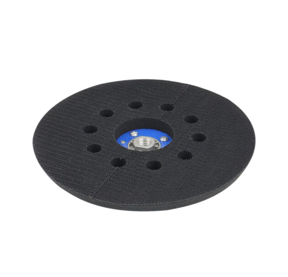 Trade-Shop Schleifteller Stützteller 2x passend für Scheppach DS 200, 210, 900, 920, 930, ø 225.00 mm, 2-St., Aufnahme: Klett / M14 Innengewinde / Anzahl der Staublöcher: 10
