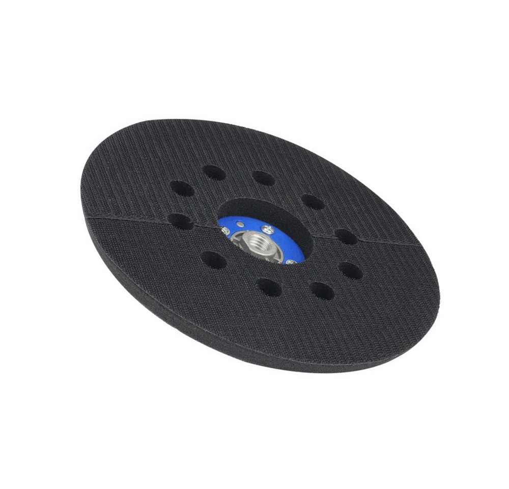 Trade-Shop Schleifteller Stützteller 2x passend für Scheppach DS 200, 210, 900, 920, 930, ø 225.00 mm, 2-St., Aufnahme: Klett / M14 Innengewinde / Anzahl der Staublöcher: 10 Bild 4