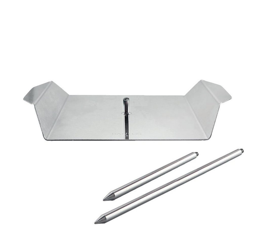PROREGAL® Grillspieß Gyrosspieß vertikal Edelstahl, 3-teilig Bild 2