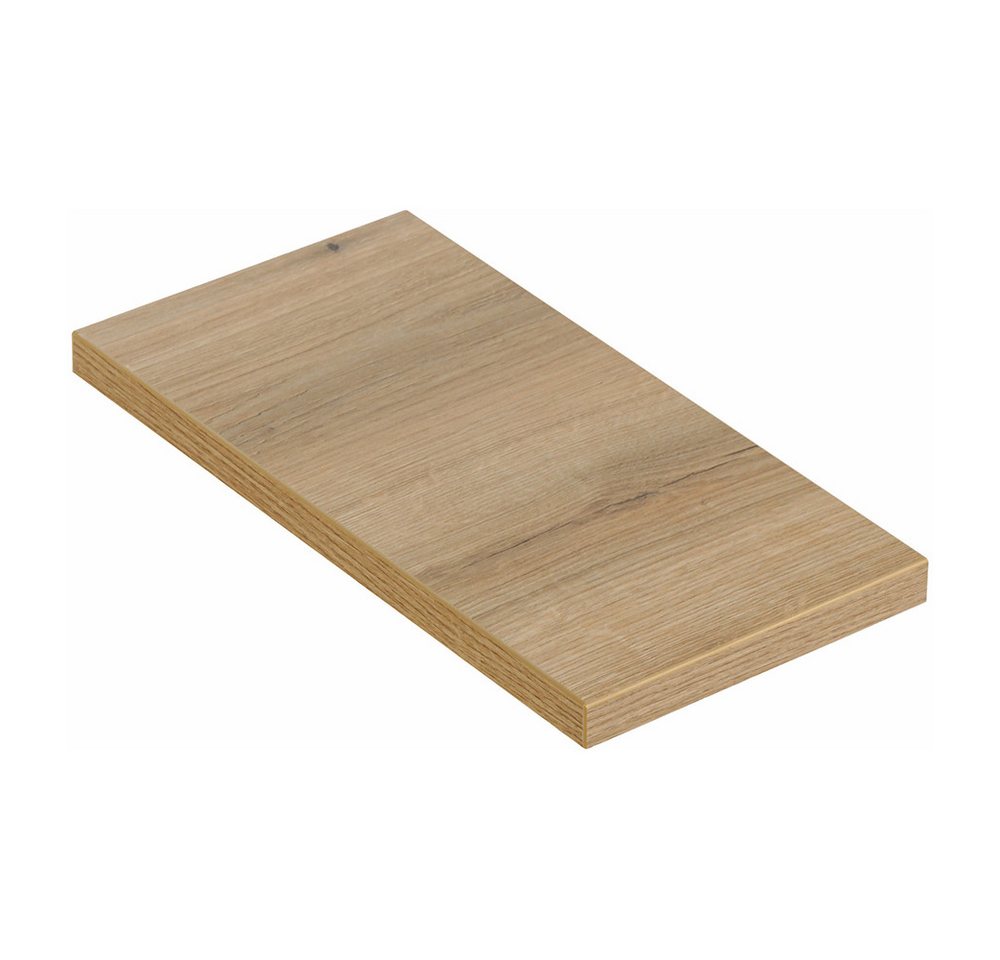 Lomadox Badkommode NEWPORT-56-OAK, 20cm, in Eiche, Metallgriffe Chrom glänzend Bild 4