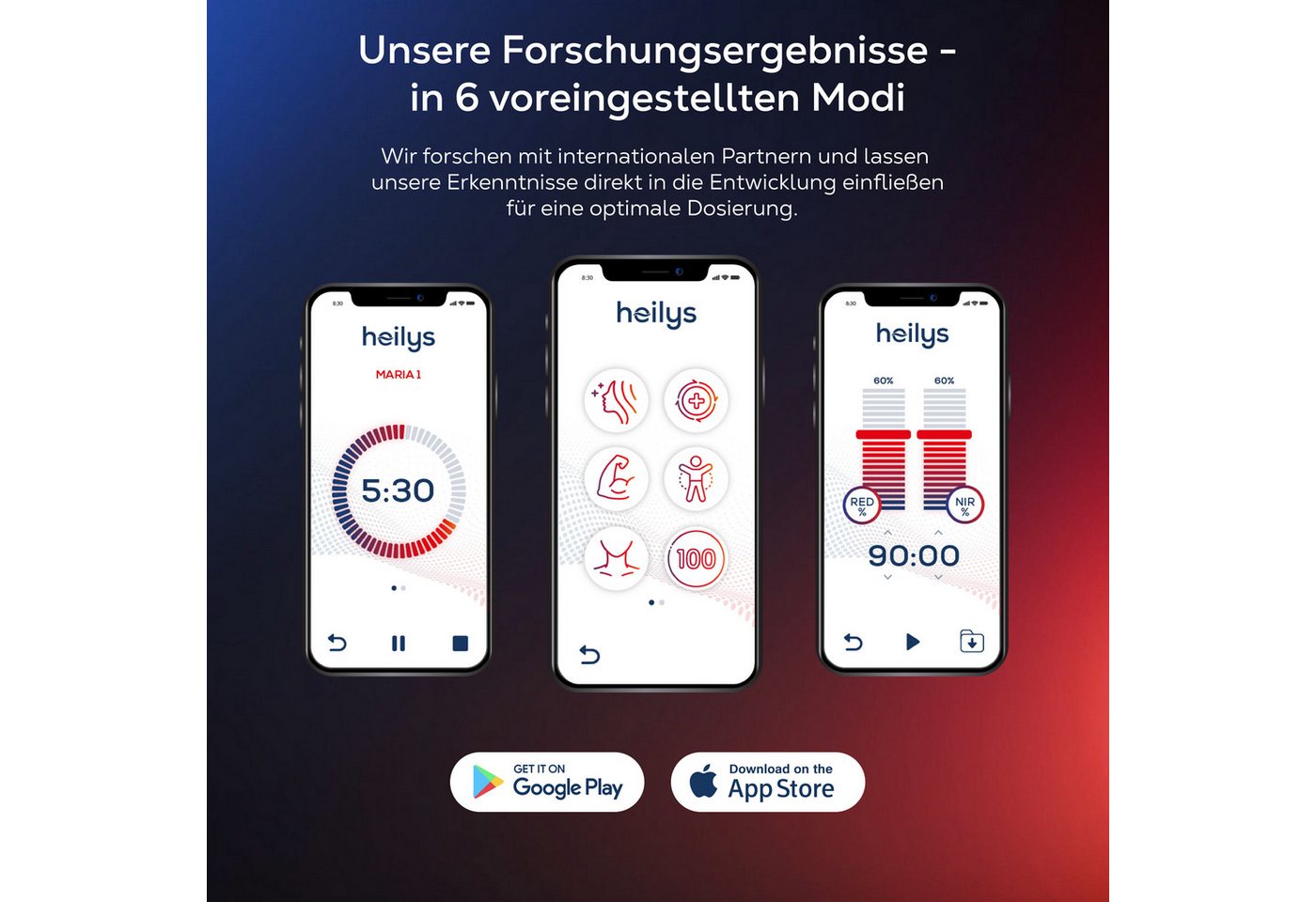 heilys® Rotlicht-Panel heilys® Gen70, entwickelt & getestet in Deutschland, mit 5 Jahren Garantie, Touchdisplay, App, modular erweiterbar, 6 Wellenlängen & dimmbar Bild 3