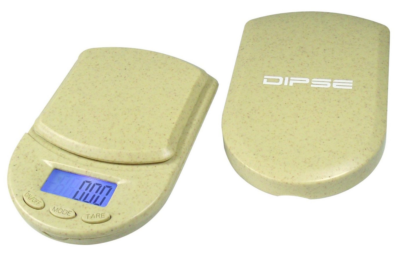 Dipse Feinwaage ECO 100 aus schnell aubbaubarem Material - Digitalwaage 100g x 0,01, Außenhülle biologisch abbaubar aus Weizenstrohfaser hergestellt Bild 4