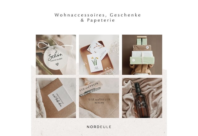 NORDEULE Tischkalender 2027, Planer zum Aufstellen A5 quer, ideal für den Bürotisch, Arbeitsplatz, Sideboard, Regal oder Geschenk
