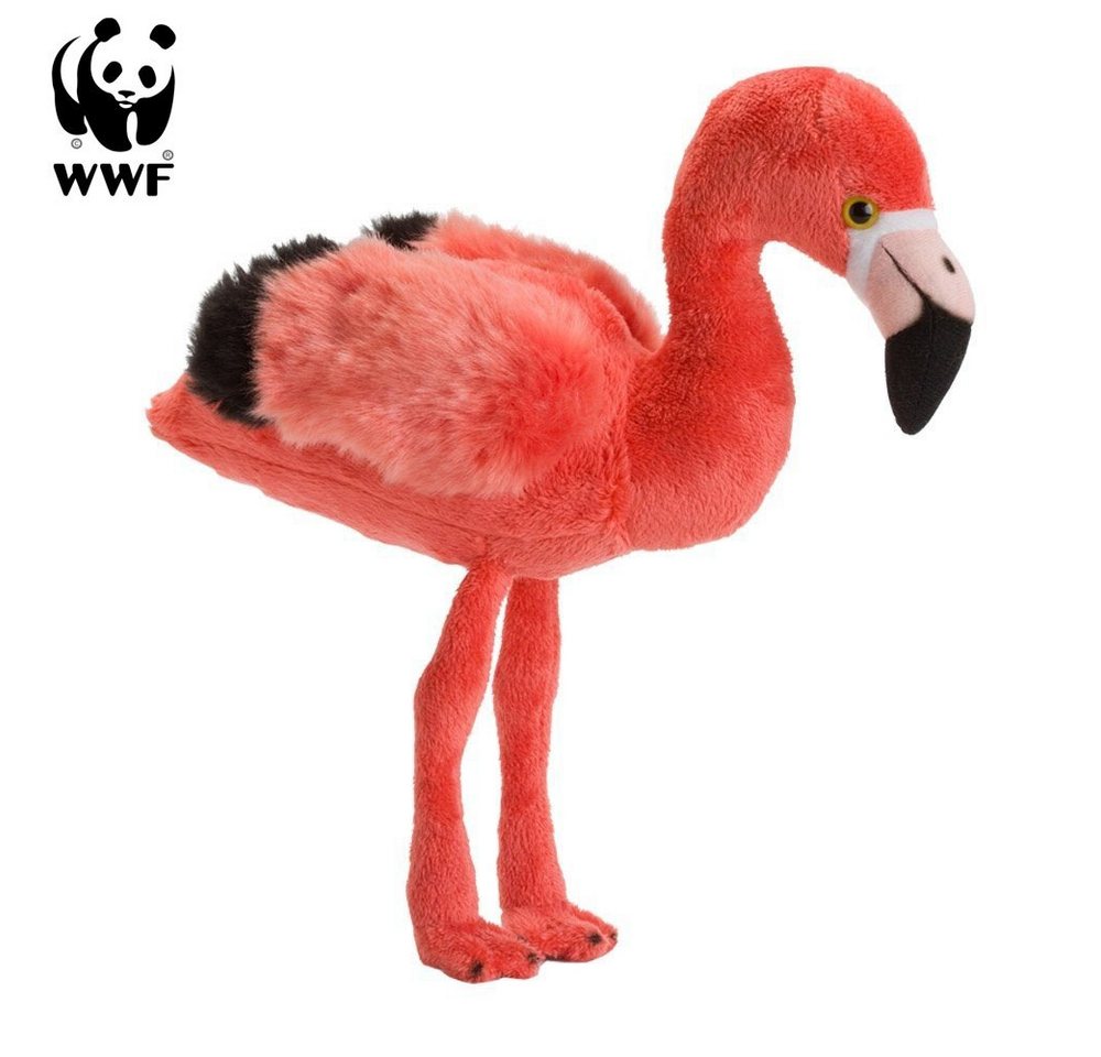 WWF Kuscheltier Plüschtier Flamingo (23cm), stehend
