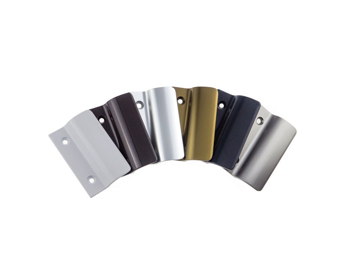 INTRA-TEC Türgriff FH-Flat-Balkontürgriff - extrem-flach - 65x40x13 mm, 1-tlg., Lochabstand - 40 mm Bild 2