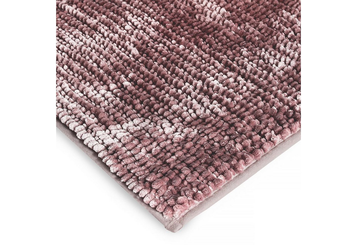 Karat Badematte Dot, ideal fürs Badezimmer, Angenehme Haptik, Duschvorleger, Höhe 15 mm, Maschinenfest, 100% Polyester, Rechteckig, Chenille-Struktur Bild 2