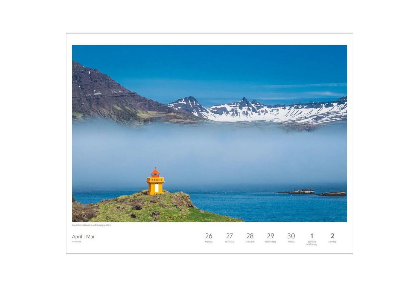 Harenberg Kalender Verlag Wandkalender Zauber des Nordens Großer Wochenkalender 2027 - Jede Woche ein... Bild 2