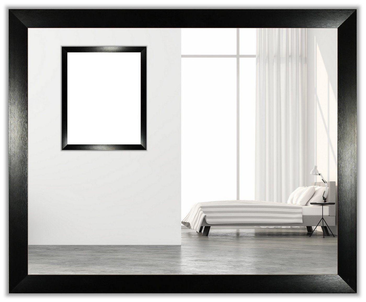 myposterframe Einzelrahmen Bilderrahmen Aluminium Triton, (1 Stück), 35x50 cm, Schwarz, Aluminium Bild 3