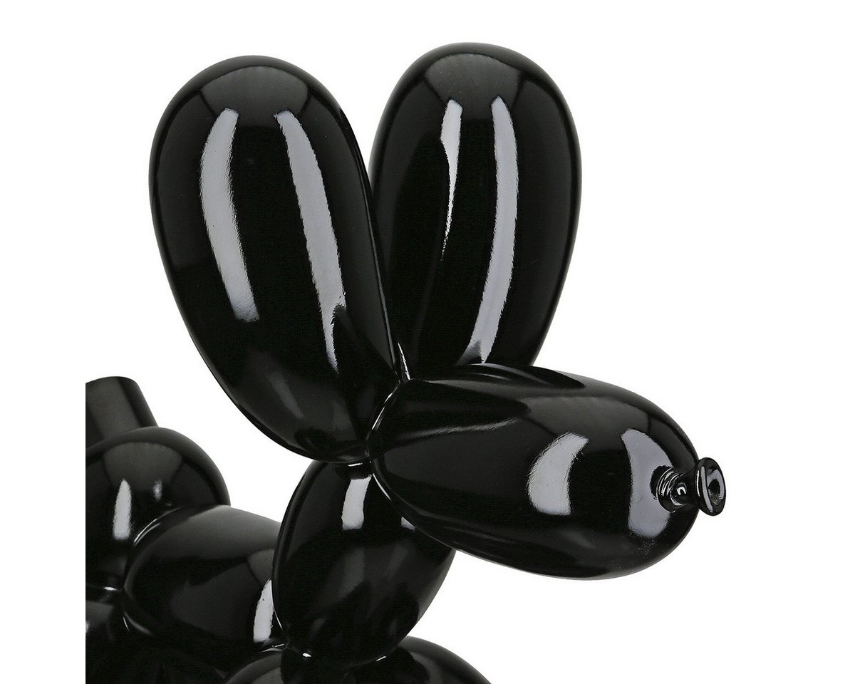 GILDE Schreibtischlampe Tischleuchte Ballonhund Elio in Weiß oder Schwarz mit LED Schriftzug, LED wechselbar Bild 2