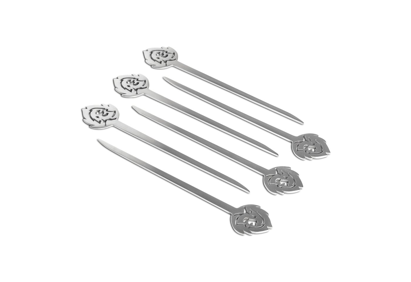 BURNHARD® Grillspieß Burgerspieße 6-tlg. (6-St)
