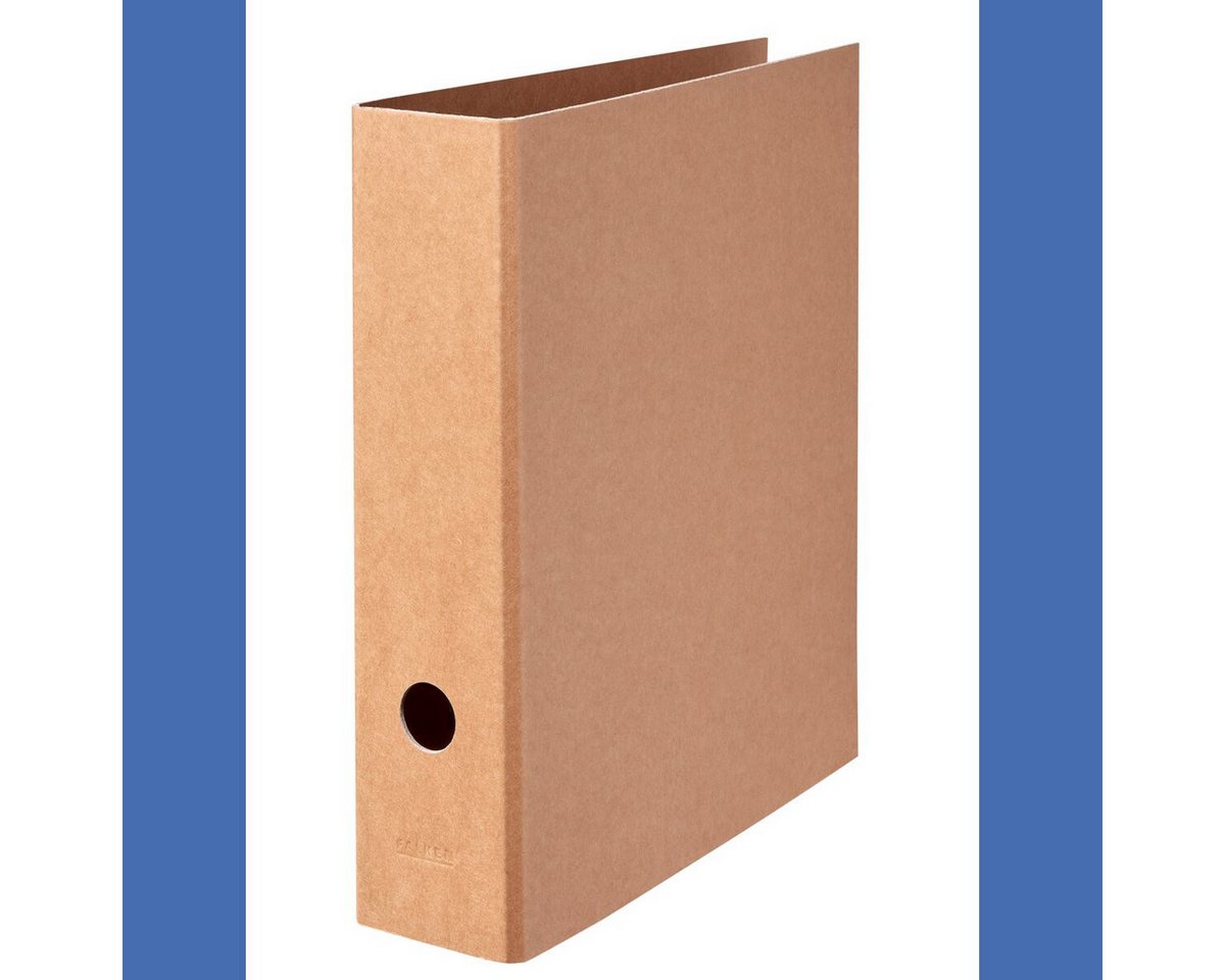 Falken Aktenordner Ordner Pure vegan A4 8cm braun Bild 5