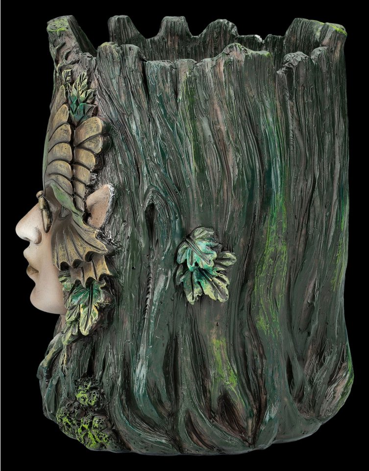 Figuren Shop GmbH Blumentopf Pflanztopf Natur - Baumgeist Flora - Blumentopf Fantasy Dekoration