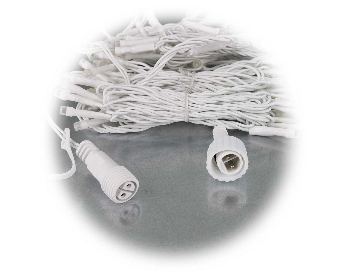 STAR TRADING LED-Lichtervorhang System Decor Lichtervorhang 100 LED warm, 2x1m ws Bild 2