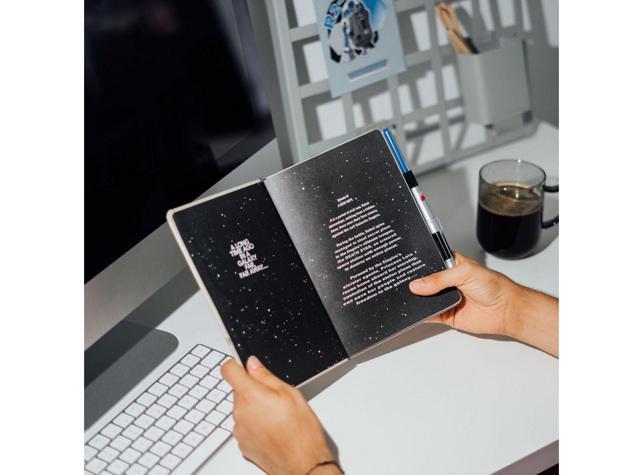 Grupo Erik Notizbuch Star Wars Premium Notizbuch A5 mit Stift Luke Skywalker Bild 2