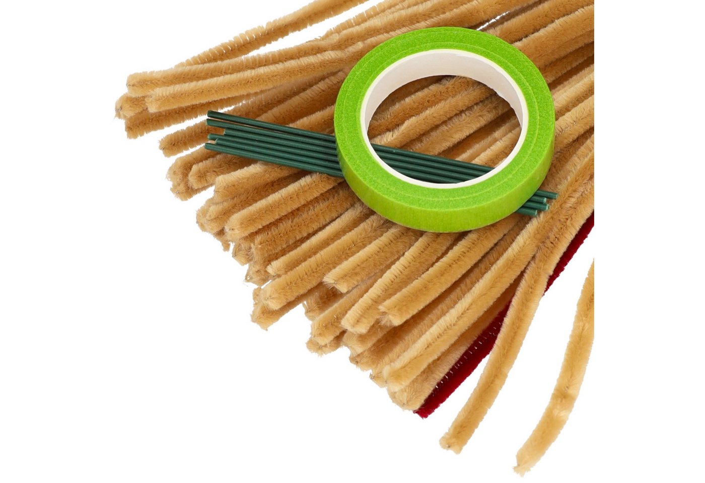 Sarcia.eu Basteldraht Pfeifenreiniger/Chenilledraht Blumen-DIY-Set für Mädchen ab 8 Bild 2