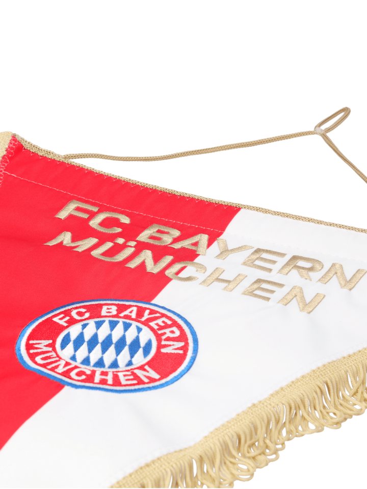 FC Bayern München Wimpelkette FC Bayern München I Wimpel Premium I Rot/Weiß