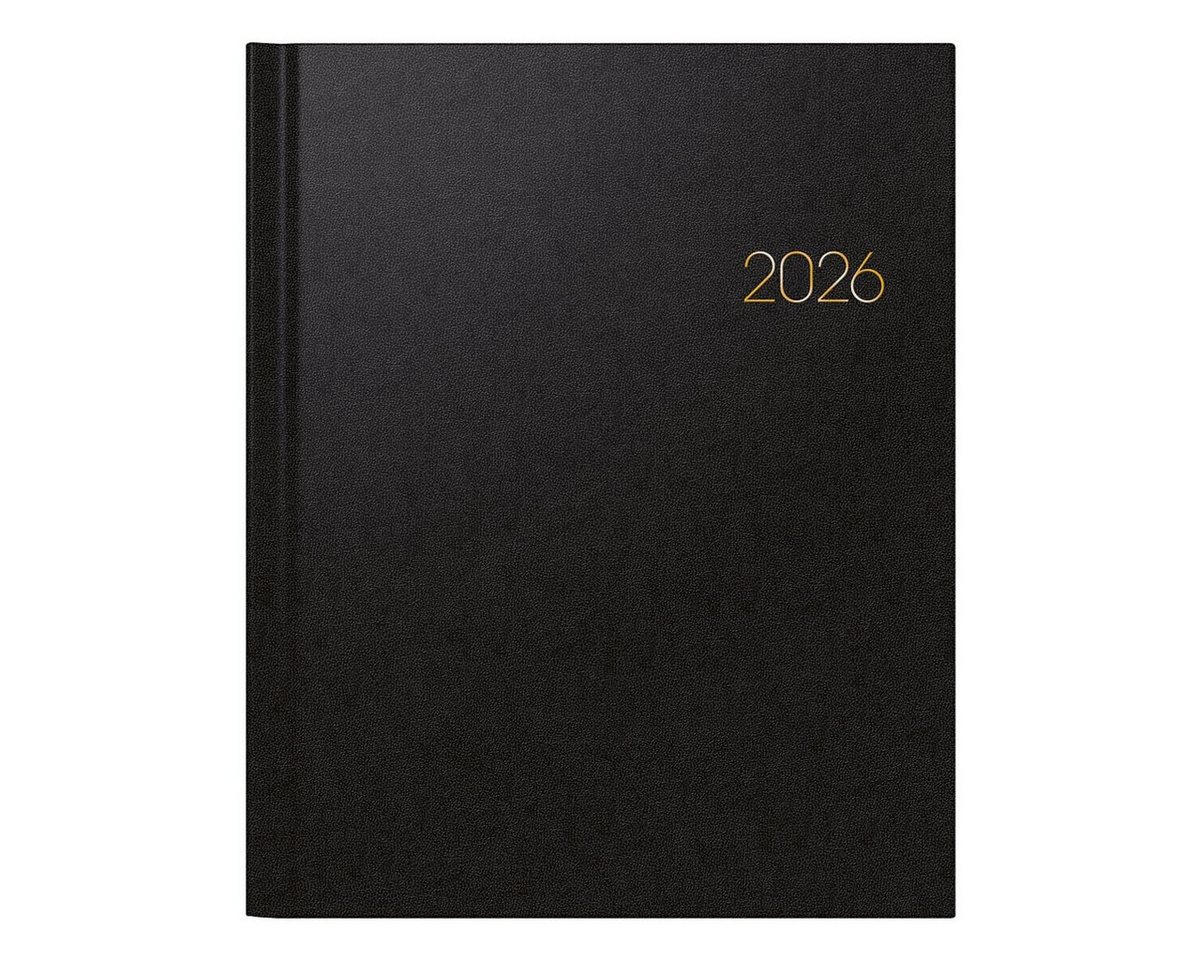 BRUNNEN Buchkalender, für 2027, 2 Seiten = 1 Woche
