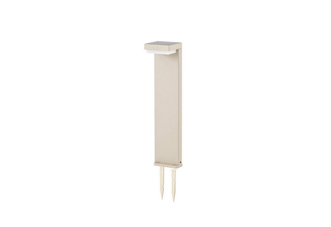 Lindby Außen-Stehlampe Eleazar, LED, Metall, Creme warmweiß IP44mit Bewegungsmelder, 1 x 4,5 W LED, warmweiß Bild 2