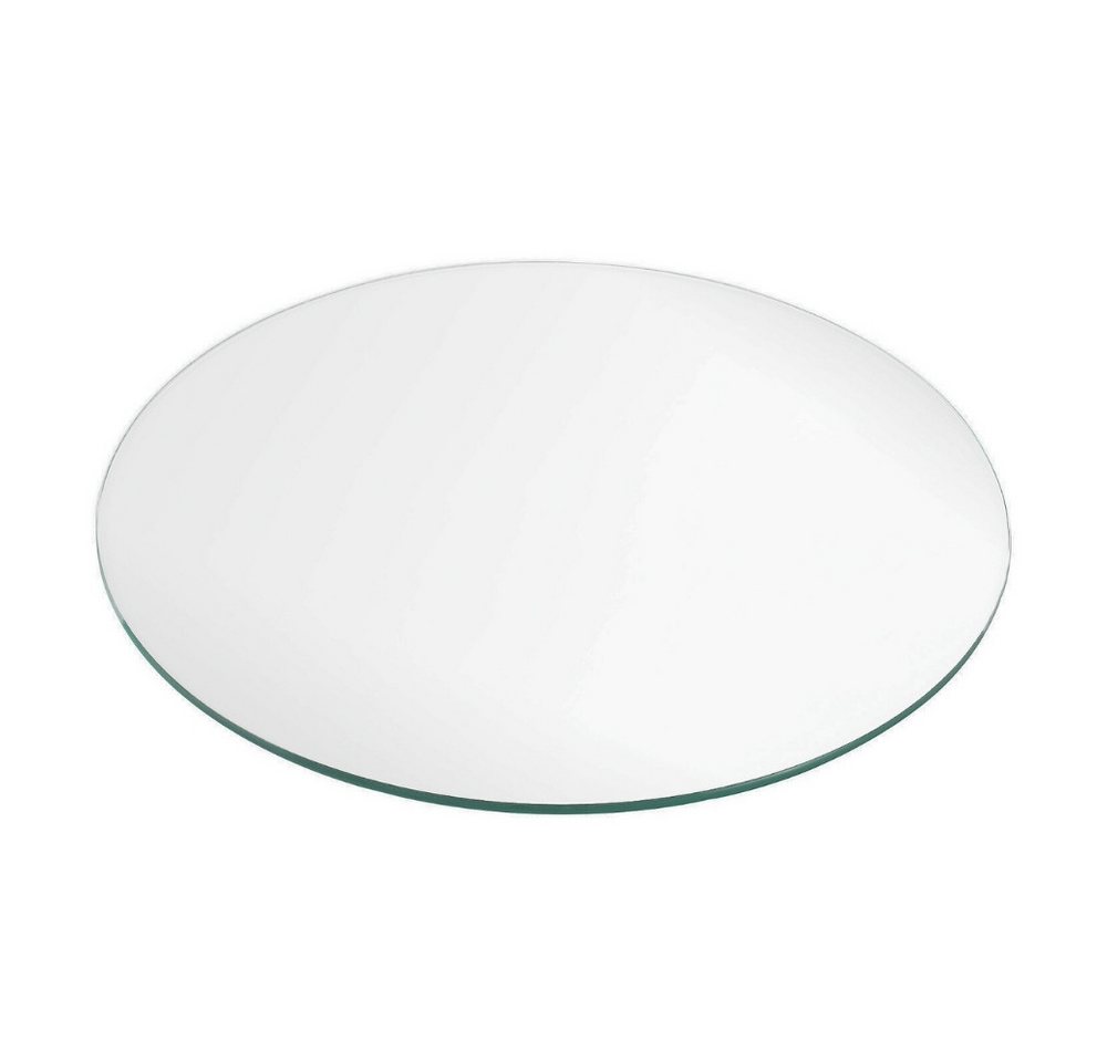 LebensWohnArt Tischplatte Glasplatte TERRY 30cm Rund 8mm Gehärtetes Glas Platzteller Bild 2