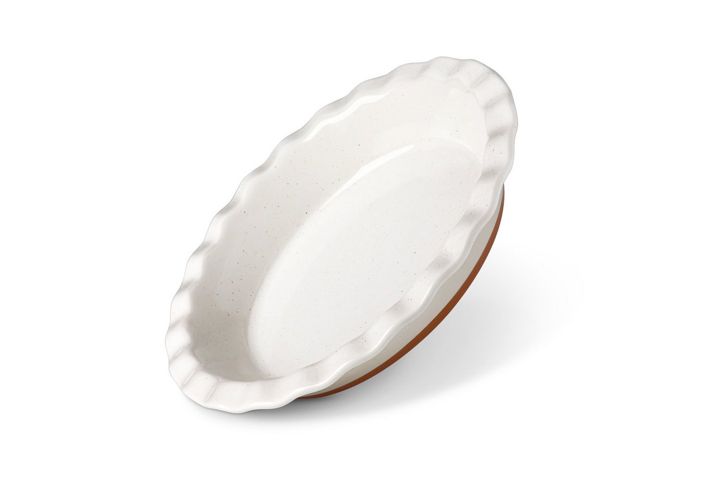 MALACASA Tarteform TARA, Steingut Backform, Auflaufform, Sesamglasur, (Set 1-tlg) Bild 5