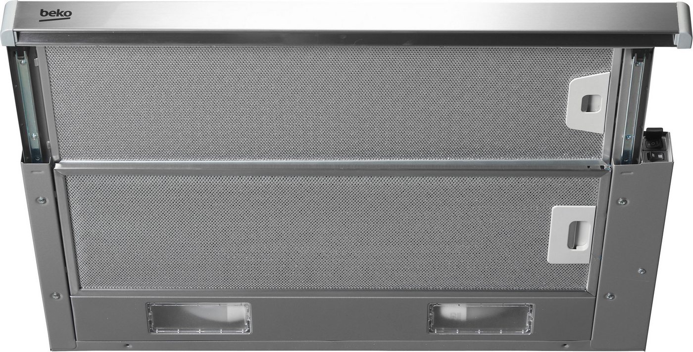 BEKO Unterbauhaube HNT61311XH HNT61311XH, Metallfettfilter – Fettpartikel zuverlässig auffangen