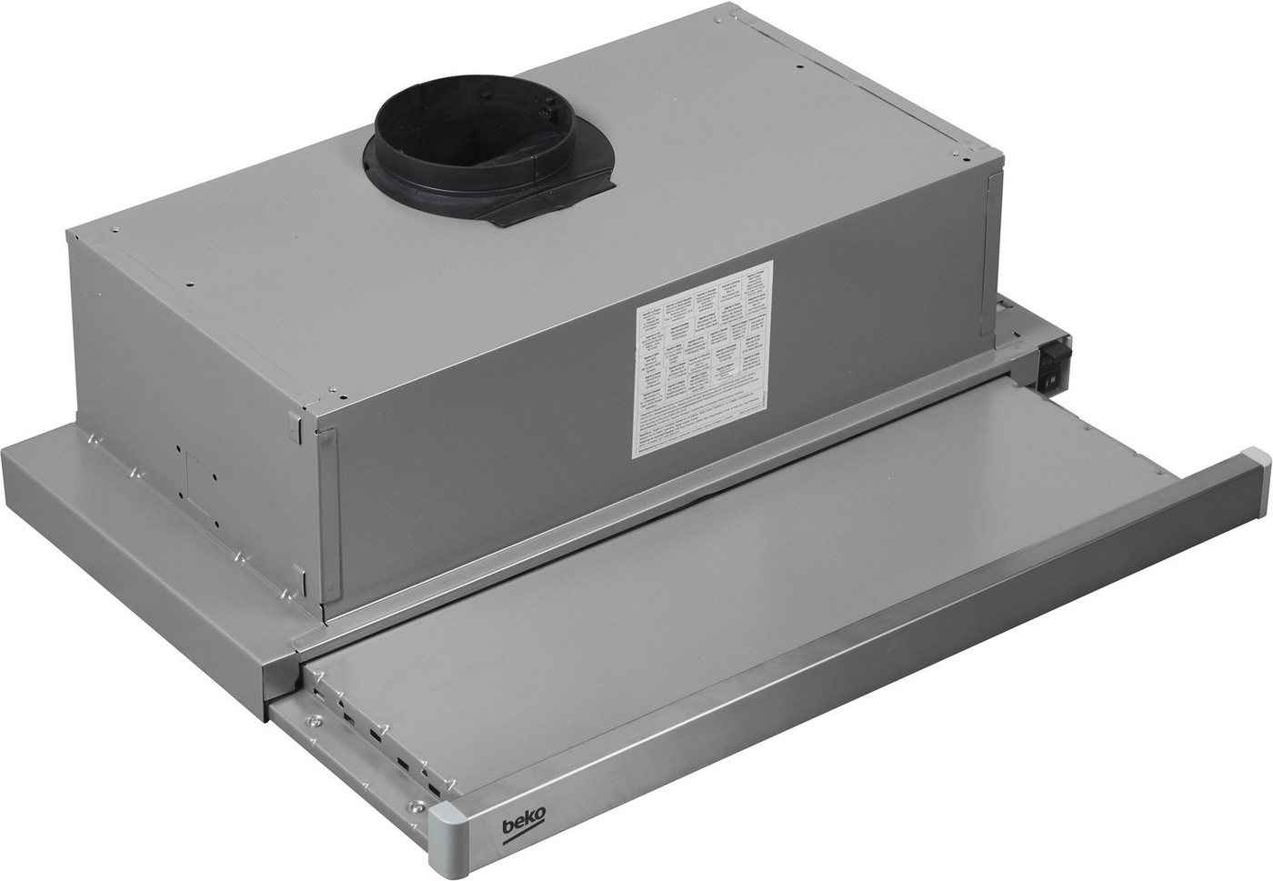 BEKO Unterbauhaube HNT61311XH HNT61311XH, Metallfettfilter – Fettpartikel zuverlässig auffangen Bild 2