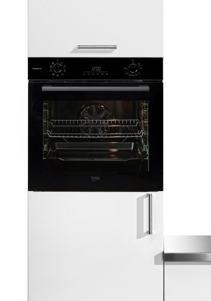 BEKO Backofen BCBIS17300B, mit 1-fach-Teleskopauszug, Hydrolyse, Dampf f ür knusprige Kruste & fluffiges Inneres dank SteamAdd Bild 3