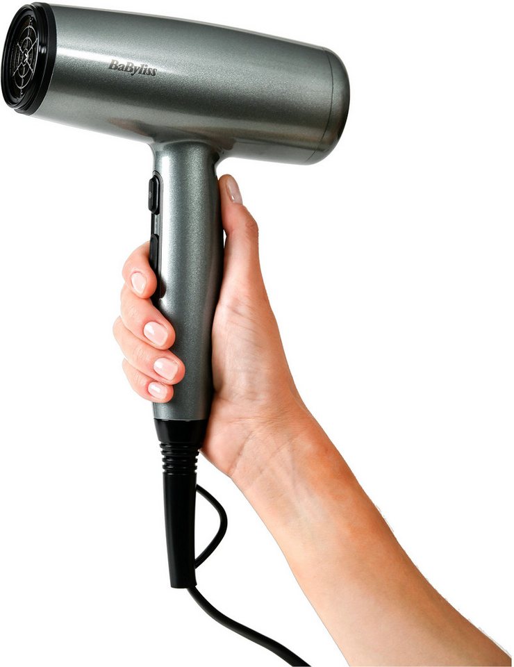 BaByliss Haartrockner Xanadu Haartrockner, D581DE, kompakter Ionen-Föhn, 2100 W, 2100W, Fön mit 1 Aufsatz, leicht und leistungsstark, kompakt