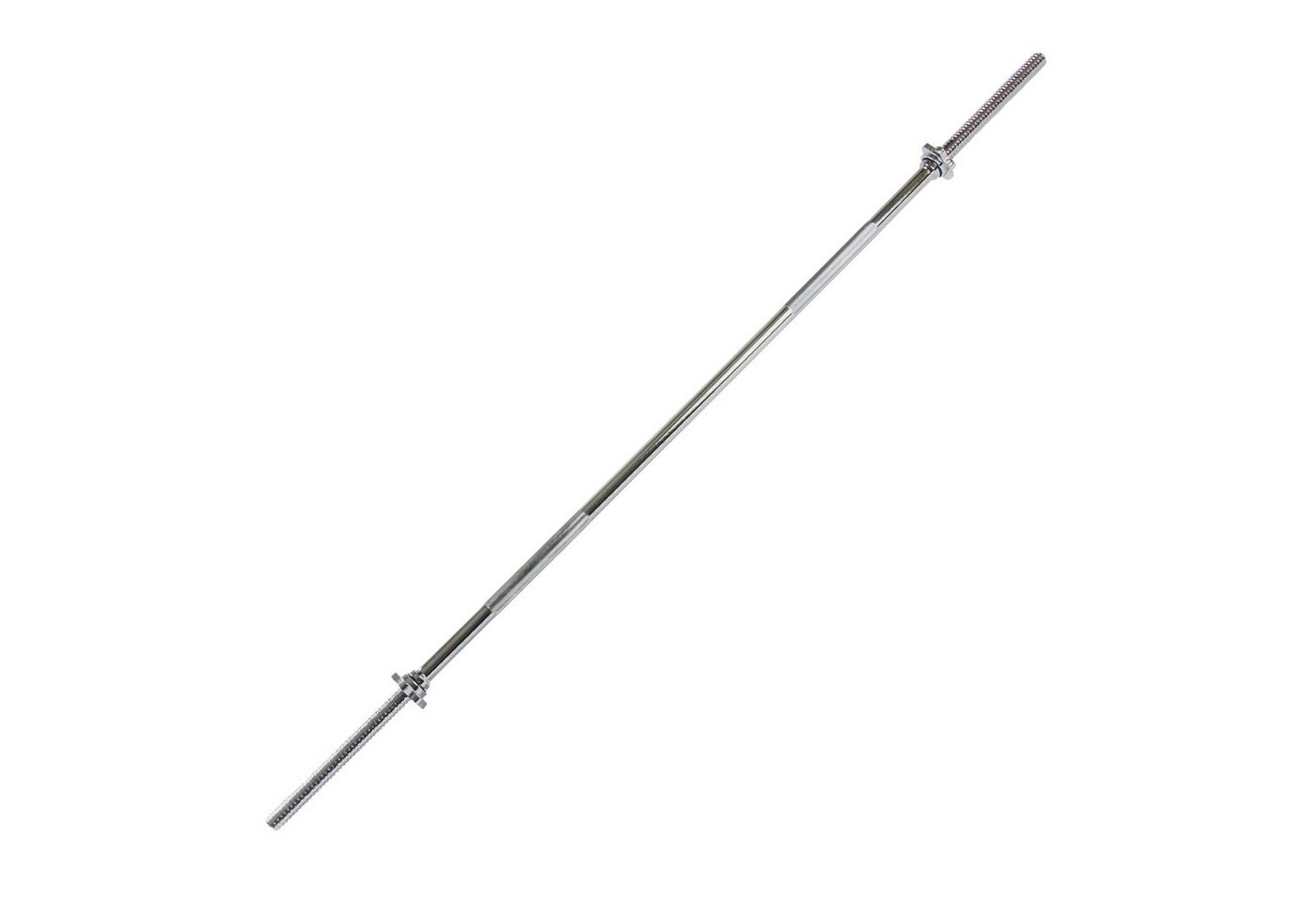 VirtuFit Langhantelstange VirtuFit Hantelstange 120 cm mit Schraubverschluss für 30 mm Scheiben