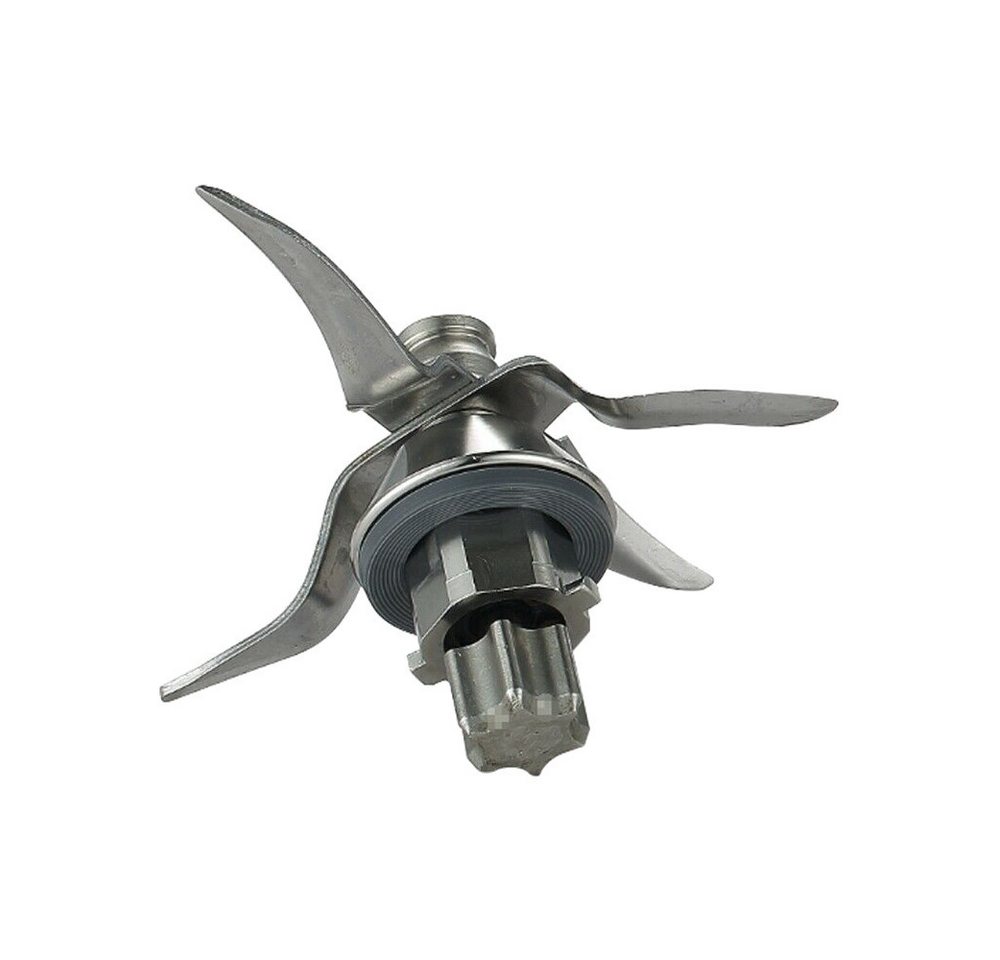 Trade-Shop Flügelmesser Messer Mixmesser passend für Vorwerk Thermomix TM31 TM 31, Zubehör für 47945-BH-1 10031349 Küchenmaschine mit Dichtung, Ersatz Zubehör / Messer mit 4 Klingen / Ultrascharf / Edelstahl Bild 4