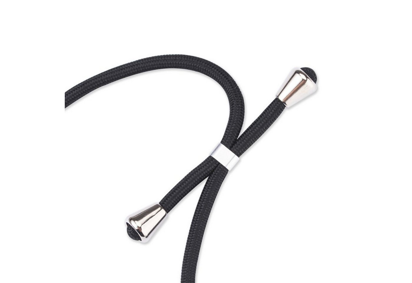 betterfon Handykette für Xiaomi Redmi Note 11 / 11S Hülle mit Band & Kordel Bumper Schwarz, Hände frei – mit Silikonhülle & Schnur für flexiblen Alltag